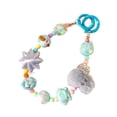 thumbnail image 2 of Accesorios De Pulsera Con Asa De Bolso Con Cuentas, Colgante De Ropa, Cadena De Teléfono Con Cuentas, Color Azul, 2 of 8