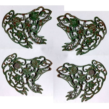 Screens For Patio Patio Screen Saver Set for Door or Windows, Set of 2 frog themed Screen Door Savers. By Russ ()