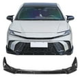 thumbnail image 2 of Ikon Motorsports Front Bumper Lip, Compatible with 2025-2026 Toyota Camry SE XSE Only IKON Style Gloss Black PP Injection Air Dam Chin Spoiler Protector Splitter 3PCS, 2 of 5