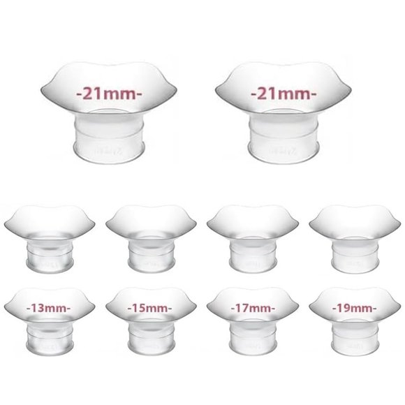 Kit de ajuste de brida Sweleke de 10 piezas con insertos de silicona