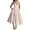 Light pink, variant on Women's Fashion Long Sleeve,Women's Fashionable Solid Color Princess Dress With Mesh And Double Layered Suspender Dress Black