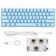 thumbnail image 3 of Teclado de teclas, teclado mecánico READSON 61 teclado inalámbrico teclado de computadora uso conveniente, 3 of 9