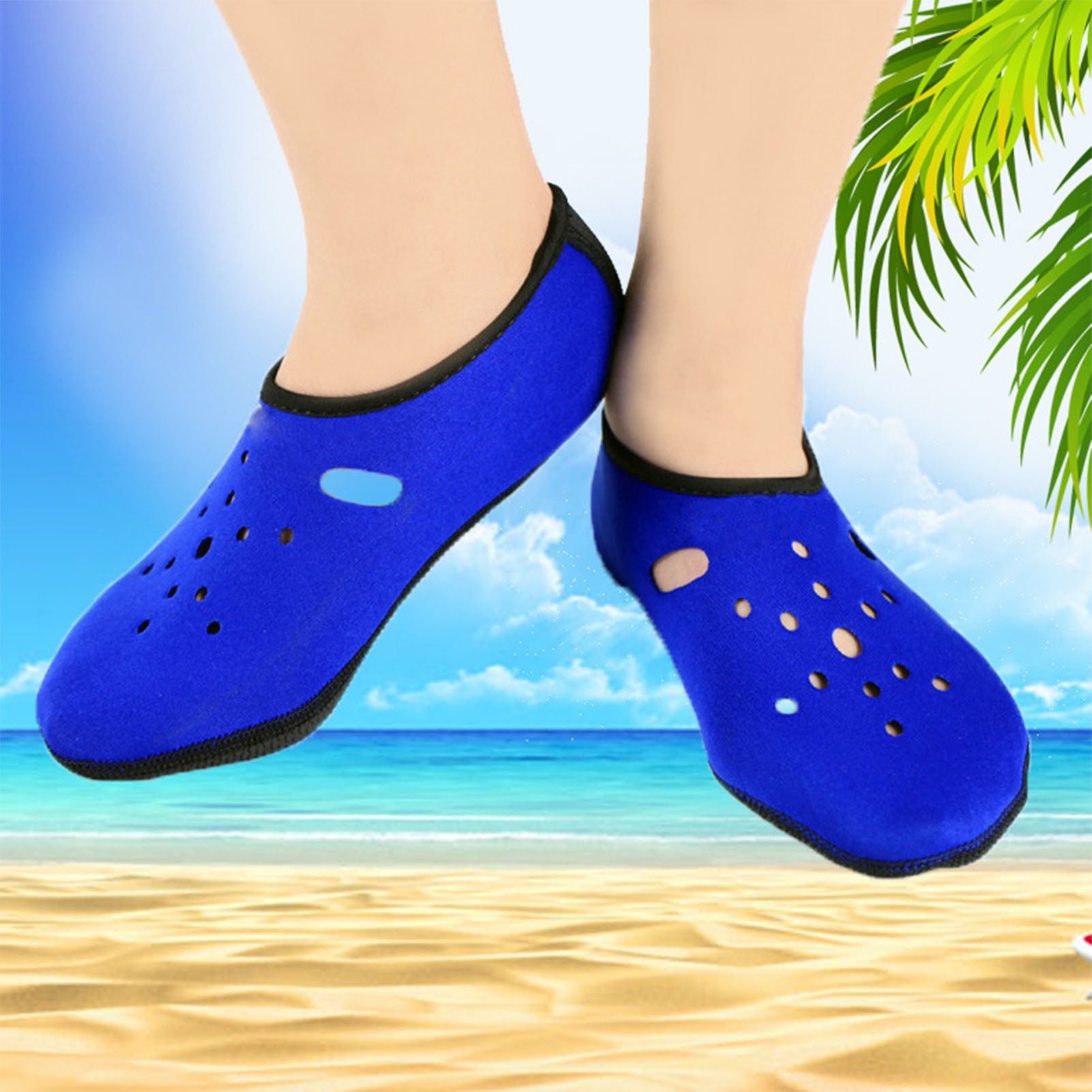 Water Socks Aquafit Socks Non-Slip Water Shoes Aqua Swimming Socks