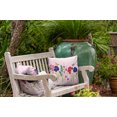 thumbnail image 3 of Simply Daisy 20" x 20" Little Garden Indoor/Outdoor Throw Pillow, Light Pink (1 count), 3 of 3