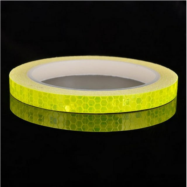Agiferg Reflective Stickers Motorcycle Bicycle Reflector Security Wheel Rim Decal Tape