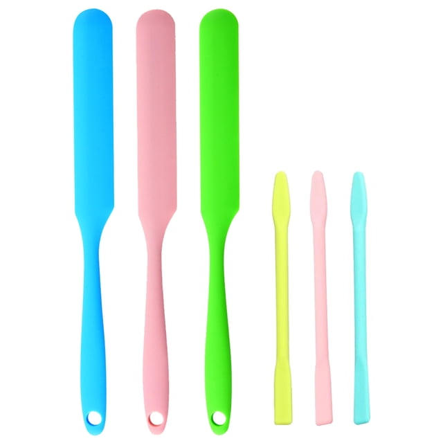Set de espátulas de cera Yomfut para depilación antiadherente de silicona, 6 unidades