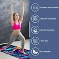 thumbnail image 2 of Graffiti Yoga Mat Towel, Storage Bag, 72.8"x26.8", Suitable for Yoga, Pilates, Fitness, etc. - Yoga Towels, Yoga Blanket included, 2 of 6