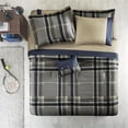 thumbnail image 4 of Pemberly Row 7-piece Microfiber Comforter with Sheet Set in Navy, 4 of 13