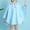 Light Blue, variant on Boys Raincoat Waterproof Boys Rain Jacket Reusable Kids Ponchos with Hood Kids Poncho 9-11 Years