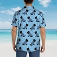 thumbnail image 7 of Scottish Terrier Dog Men'S 3d Print Casual Button Down Shirts, Novelty Hawaiian Short Sleeves 3xl, 7 of 7