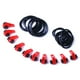 thumbnail image 1 of Toystoory 10 unids/bolsa de anzuelo de pesca de plástico para caña de pescar, señuelos de pesca, cebo, soporte de seguridad, anzuelos de aparejos de Pescar Rojo Toystoory DJ0563-05, 1 of 6