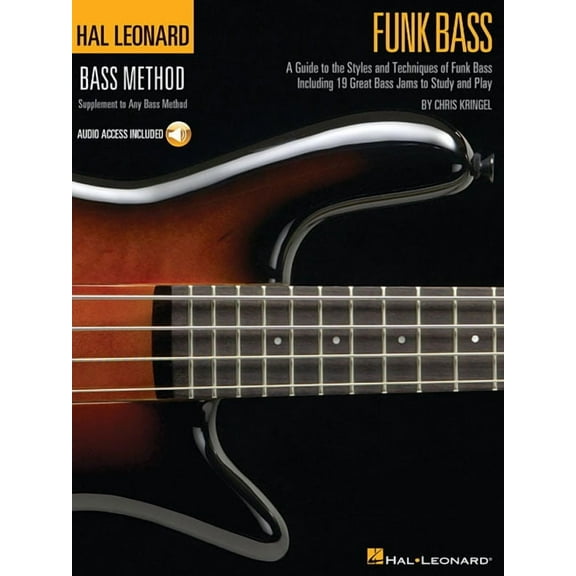 Funk Bass a Guide to the Techniques and Philosophies of Funk Bass Book/Online Audio, (Paperback)