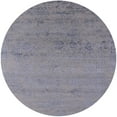 thumbnail image 1 of Ahgly Company Indoor Round Mid-Century Modern Dark Gray Oriental Area Rugs, 7' Round, 1 of 6