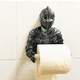 thumbnail image 2 of Porta pañuelos de pared con ventosa de caballero, creativo, para cocina y baño, caja de pañuelos, soporte para papel higiénico, 2 of 5