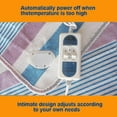 thumbnail image 4 of Electric Blanket 220V Automatic Electric Heating Temperature Controller Throwing Blanket Double Warming Bed Mattress Electric Heating Carpet Color Ran, 4 of 4