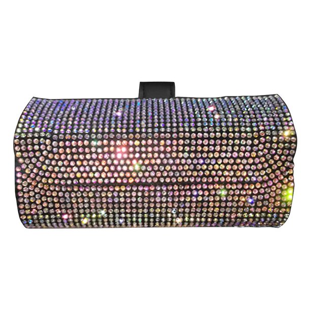 Soporte para gafas de sol con Clip para gafas de sol, protector para visera de coche, brillante, B