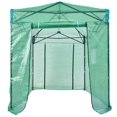 thumbnail image 2 of VEVOR Pop-Up Greenhouse, 8' x 6' x 7.5', Quick Setup, High-Strength PE Cover, with Doors & Windows, Powder-Coated Steel Frame, Ideal for Planting & Storage, Green, 2 of 12