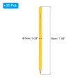 thumbnail image 2 of Uxcell Lemon Yellow Colored Pencils Set, 20 Pcs Oil Color Pencils Wooden Coloring Drawing Pencil for Artists Art Painting, 2 of 7