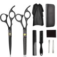 thumbnail image 1 of 9PCS Hair Cutting Shears Set Professional Hair Cutting Set Thinning Shears Kit, 1 of 10