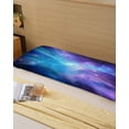 thumbnail image 6 of Blue Purple Sky Body Pillow Cover 20 x 54 Inch Decorative Pillow Cover Modern Abstract Minimalist Art Lumbar Pillowcase Seasonal Rectangle Cushion Case for Couch Sofa Bed Living Room, 6 of 7