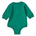 thumbnail image 6 of Coerni Four Leaf Clover Romper for Baby Boys Girls Bowknot Sweatshirt 𝐎nesie Cute Easter Clothes Cotton Warmly Spring Outwear, 6 of 8