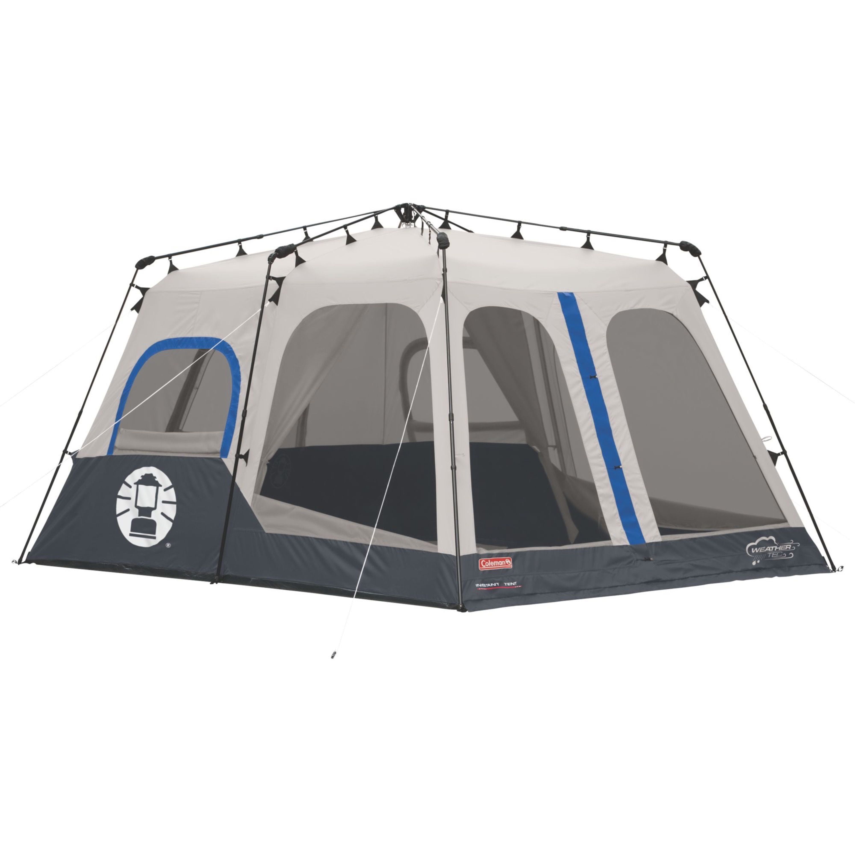 Coleman® 8-Person Cabin Camping Tent with Instant Setup, Blue