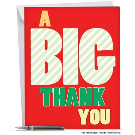 Awesome 30 Jumbo Thank You Card