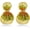 Maple, variant on Colorful 18K gold-plated bohemian-style dangling earrings with bold floral and geometric patterns, suitable for women, vintage-style thick bohemian earrings without nickel.