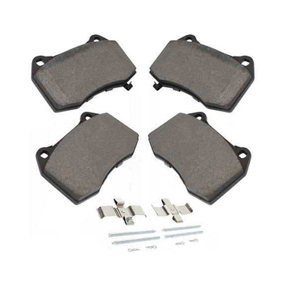 Mpa Electrical 1003-0960C Quality Built Black Series Ceramic Brake Pads W/