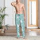 thumbnail image 2 of Balery Swan And Flowers4 Pantalones de pijama para hombre, pijama ultraligero, pantalón de descanso-XX-Large, 2 of 6