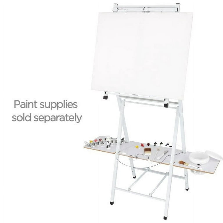Bob Ross Basic Paint Set 10 Piece Set w/ 2 White Canvas's 12x16 NEW SEALED  720867070533