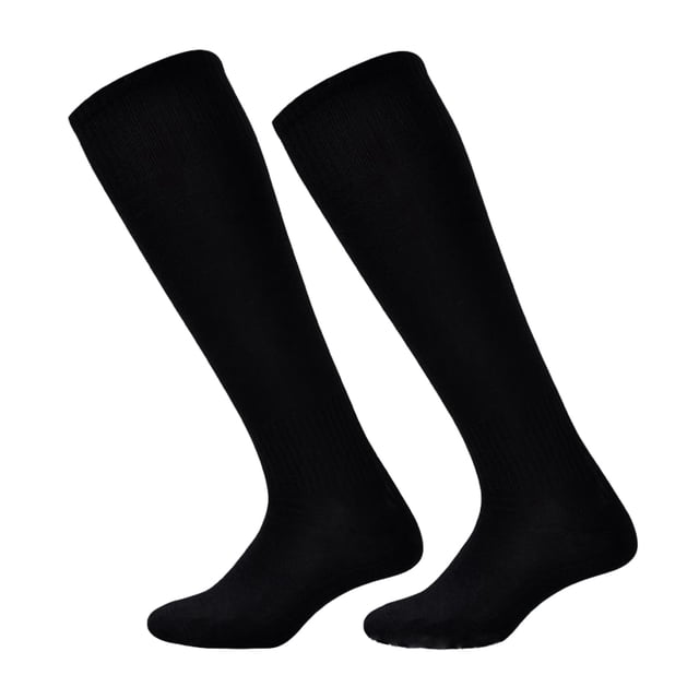 Sonducket 1 par de calcetines deportivos de fútbol por encima de la rodilla, medias inferiores de toalla, calcetín de fútbol para adultos y hombres, Medias Negro Sonducket AP012985-04
