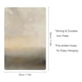 thumbnail image 2 of WERPE Minimalist Neutral Landscape Abstract Horizon Line Antique Retro Fine Art Illustrations Metal Plaque 8*12in 8x12in, 2 of 7