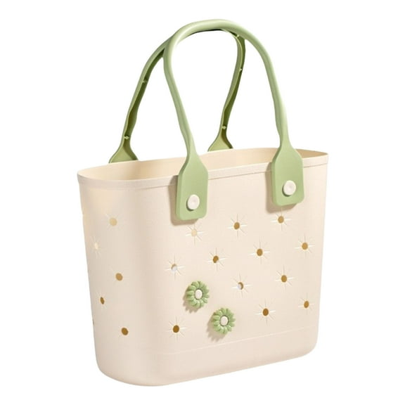 Portable Sturdy Rubber Beach Storage Bag for Travel and Pool Convenient for Shower Trip With Stylish Designs Storage