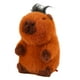 thumbnail image 3 of Figura de juguete de peluche de capibara, juguete de capibara para decoración del hogar, juguete suave marrón para dormitorio 25cm con pelo, 3 of 9
