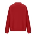 thumbnail image 3 of Women's Oversized Sweatshirt Casual Long Sleeve Drop Shoulder Top, 3 of 7