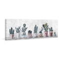 thumbnail image 2 of Parvez Taj Blooming Succulents Painting Print on Wrapped Canvas, 2 of 6