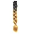 thumbnail image 2 of JINCBY Clearance,Handwoven Shooting Silk Dirty Braid Shiny Gold And Silk Big Braid Braiding Hair Pyrofilament Hair Braids Extension 24inches Glitter Hair Extension Braiding Gift for Women, 2 of 3
