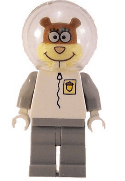 Lego SANDY Cheeks Squirrel Spongebob Squarepants Minifigure Minifig NEW