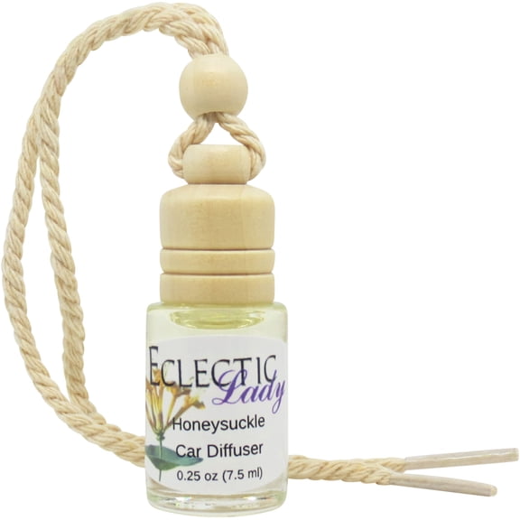 Honeysuckle Scented Car Diffuser by Eclectic Lady, 7.5 ml, Air Freshener, Premium Grade Fragrance