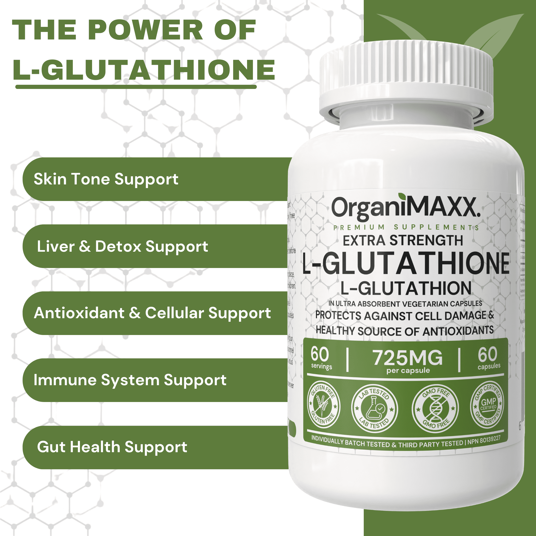 glutathione d Cymbiotika Citrus Vanilla Liposomal Glutathione 12 Pack Case Same-Day  Delivery or Pickup main image 0