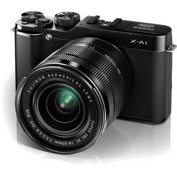 Fujifilm X-A1 Mirrorless Digital Camera w/ 16-50mm Lens - Black