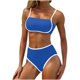 thumbnail image 1 of Trajes de Baño para las Mujeres con Impresión de Leopardo Cintura Alta, Bikini Sexy Dividido con Almohadillas Extraíbles, 1 of 9
