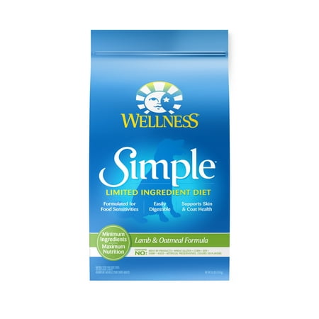 UPC: 0076344893110 | Wellness Simple Natural Limited Ingredient Dry Dog Food  Lamb and Oatmeal Recipe  26-Pound Bag