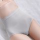 thumbnail image 4 of Gibobby Ropa Interior para Mujer Calzoncillos moldeadores cintura alta para mujer, bragas algodón, ropa interior rosa y negra talla grande para levantar las caderas （Gris， M), 4 of 5