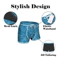 thumbnail image 5 of COOFANDY Men's Tight Swim Trunk Basic Bathing Suit Lightweight Square Leg Boxer Swim Briefs with Liner, 5 of 6