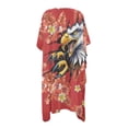 thumbnail image 2 of HELLHERO Polyester Bathing Suit Cover Up for Party Showcase Feminine Charm Comfort Eagle Floral, 2 of 6