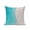 Teal Blue, variant on 1 Pack Outdoor Throw Pillow, Blue Beige Ombre Coastal Waterproof Pillow with Insert Included, Summer Beach Seaside Vacation Decorative Accent Cushion Sofa Pillows for Patio Porch, 16 x 16 In
