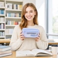 thumbnail image 6 of Pencil Case Large Capacity Pencil Pouch for Organisation Zipper Pencil Bag Back to School Supplies (Blue), 6 of 9