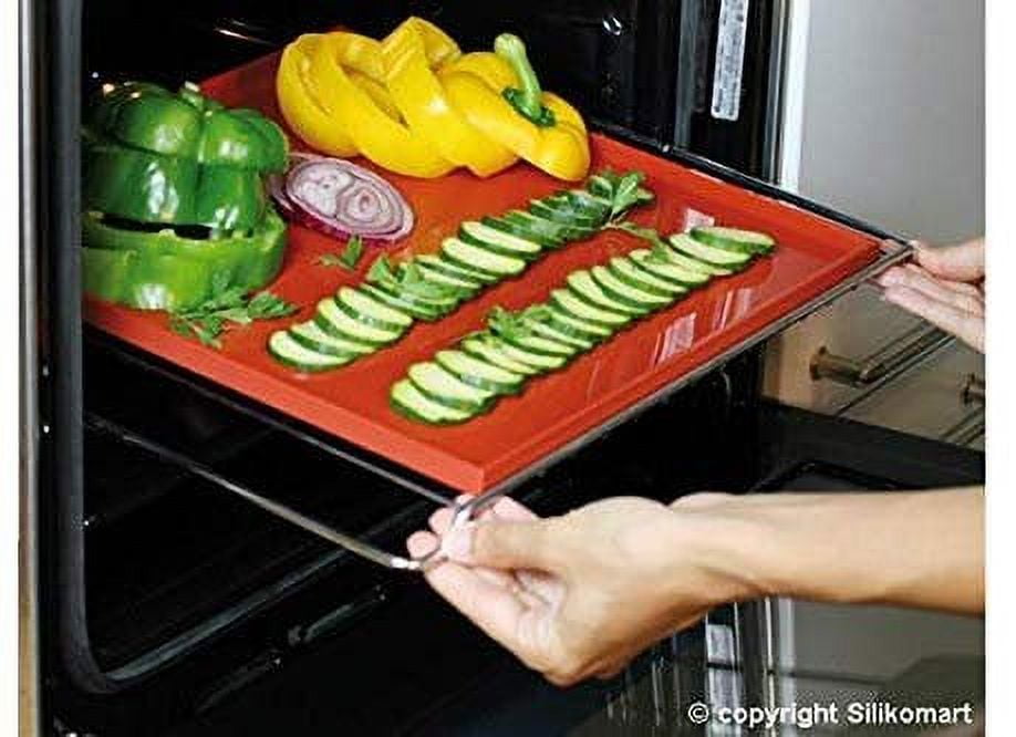 Silikomart TapisRoulade03 Silicone Baking Mat 12.8" x 12.8" x 0.39" High